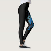  Camo Camouflage Streak Blauw Leggings (Rechts)