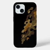 Camo Camouflage Streak Bruin Case-Mate iPhone Case (Achterkant)