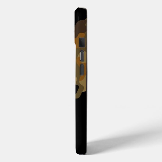  Camo Camouflage Streak Bruin Case-Mate iPhone Case (Achterkant / Links)