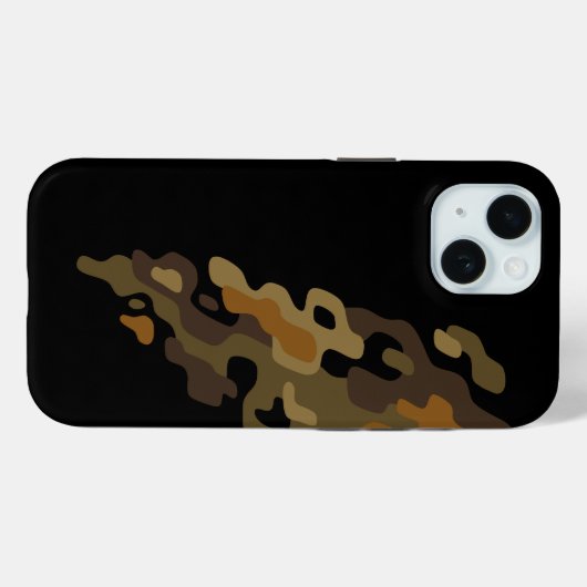 Camo Camouflage Streak Bruin Case-Mate iPhone Case (Achterkant (horizontaal))