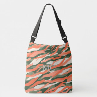 Camo Camouflage Zebra Pattern Crossbody Tas
