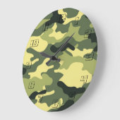 Camo Camping Hunting Green Camouflage Grote Klok (Hoek)