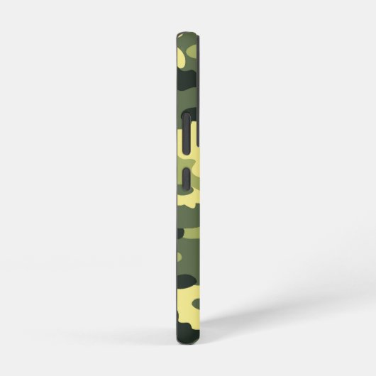 Camo Camping Hunting Green Camouflage Samsung Galaxy Hoesje (Rechterkant)