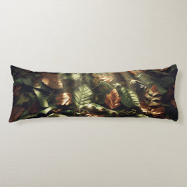 Camo Canopy - Een rustige bosvlucht Lichaamskussen