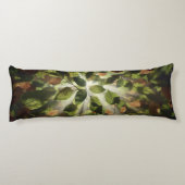 Camo Canopy - Een rustige bosvlucht Lichaamskussen (Achterkant)