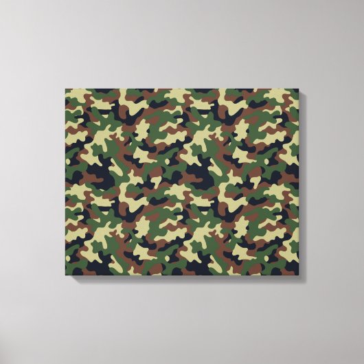 Camo Canvas Afdruk (Voorkant)