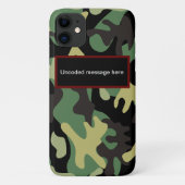 Camo Case-Mate iPhone Case (Achterkant)