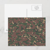 Camo Chic: een militair geïnspireerd voor jagen Ge Briefkaart (Voorkant / Achterkant)