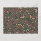 Camo Chic: een militair geïnspireerd voor jagen Ge Briefkaart (Voorkant)
