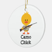Camo Chick Ornament (Links)