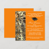 Camo Classic Elegant 2014 Afstuderen Uitnodiging (Voorkant / Achterkant)