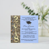 Camo Classic Elegant 2018 Afstuderen Uitnodiging (Staand voorkant)