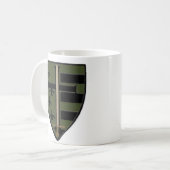 Camo Coffee Mok (Voorkant links)