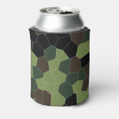 Camo Color Pattern Blikjeskoeler (Blikje Achterkant)