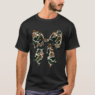 Camo Coquette Bow Duck Hunt Eend Jacht Vrouwen Mei T-shirt
