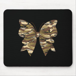 Camo Coquette Bow Eend Jacht Vrouwen Schattige But Muismat