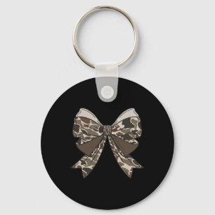 Camo Coquette Bow Hunt Duck Jagen Camouflage Manne Sleutelhanger