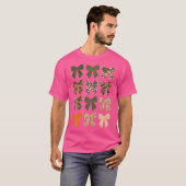 Camo Coquette Bow Hunting Camouflage Oude Camo Bow T-shirt (Voorkant volledig)
