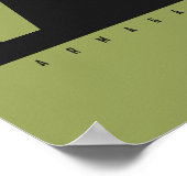 Camo Cow Pop Art Poster - Vegan (Hoek)