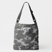 Camo Cross Body Bag, Groot Crossbody Tas (Voorkant)