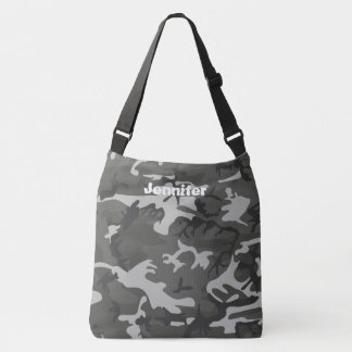 Camo Cross Body Bag, Groot Crossbody Tas