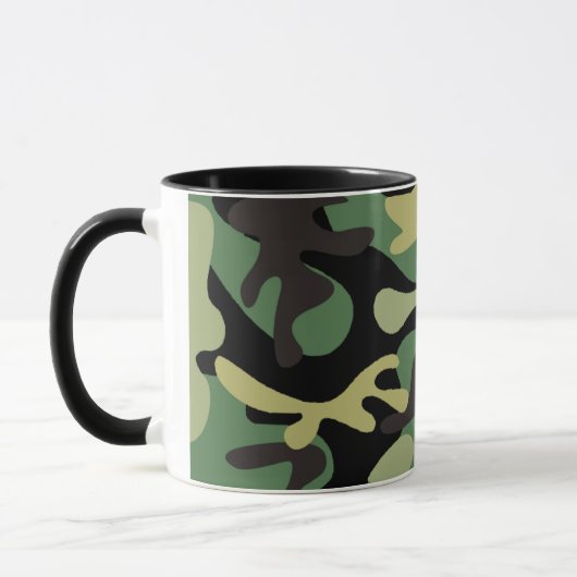 Camo Cup Mok (Links)