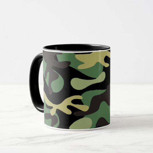 Camo Cup Mok (Voorkant links)