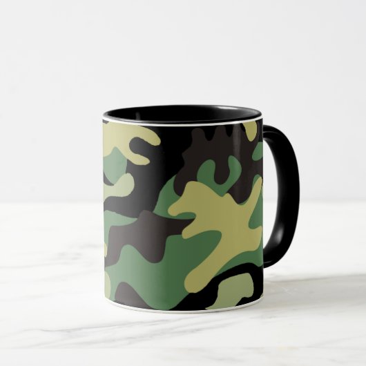 Camo Cup Mok (Voorkant rechts)