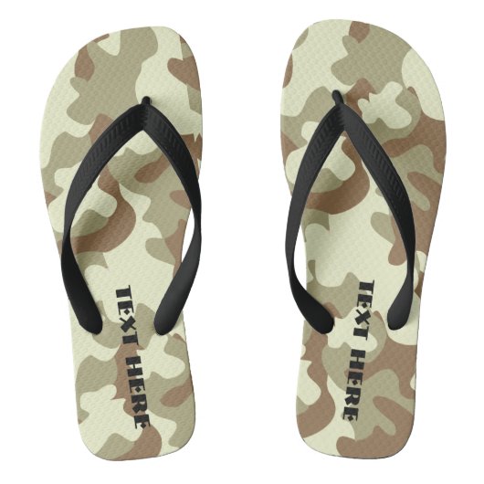 Camo Custom Teenslippers (Voetbed)