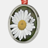 Camo Daisy Metalen Ornament (Links)