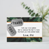 Camo, Dart Wars, Bedankt kaarten (Staand voorkant)