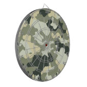 Camo Dartboard Dartbord (Voorkant Links)