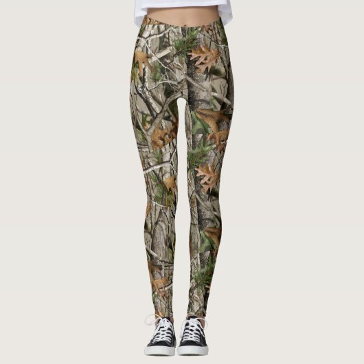 Camo, de echte Camouflage-Leggings voor vrouwen Leggings (Voorkant)