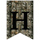 Camo Deer Hunting Buck Mannen Birthday Banner (Tweede vlag)