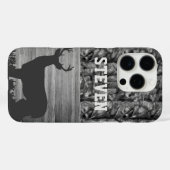 Camo Deer Hunting Name Mannen Sports Buck Case-Mate iPhone Case (Achterkant (horizontaal))