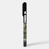 Camo Deer Hunting Personalized Buck Antlers Case-Mate iPhone Case (Achterkant / Links)