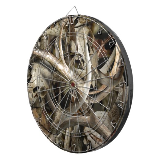 Camo Deer Skulls Dartbord (Voorkant Rechts)
