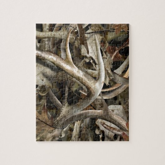 Camo Deer Skulls Legpuzzel (Verticaal)