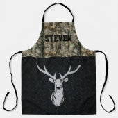 Camo Deer Sports Outdoor Huntering Name Schort (Voorkant)