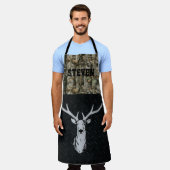Camo Deer Sports Outdoor Huntering Name Schort (Gedragen)
