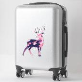Camo Deer Sticker (Koffer)