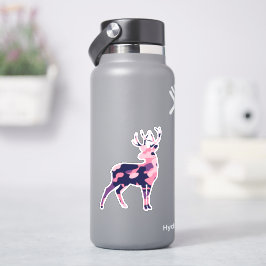 Camo Deer Sticker