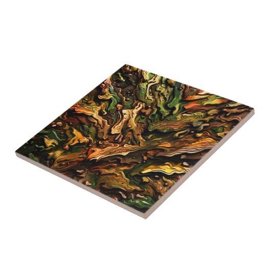 Camo Design Tegeltje (Zijkant)