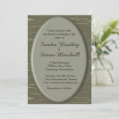 Camo Design Wedding Uitnodiging (Staand voorkant)