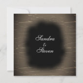 Camo Design Wedding Uitnodiging (Achterkant)