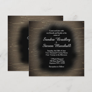 Camo Design Wedding Uitnodiging