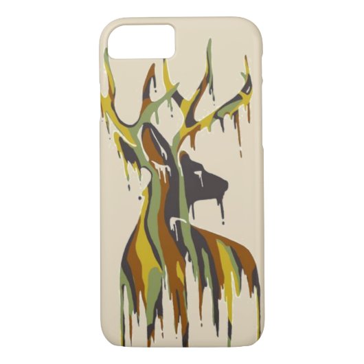 Camo Drip Deer Case-Mate iPhone Case (Achterkant)