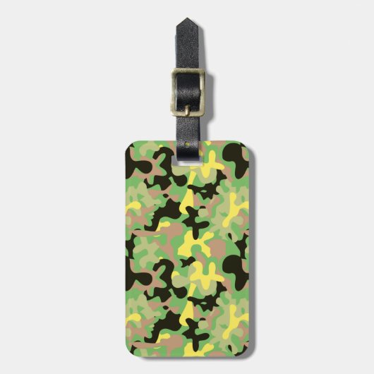 Camo Early Spring Signature Bagagelabel (Voorkant verticaal)