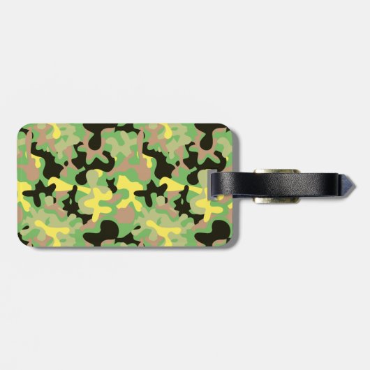 Camo Early Spring Signature Bagagelabel (Achterkant horizontaal)