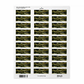 Camo Etiket (Full Sheet)